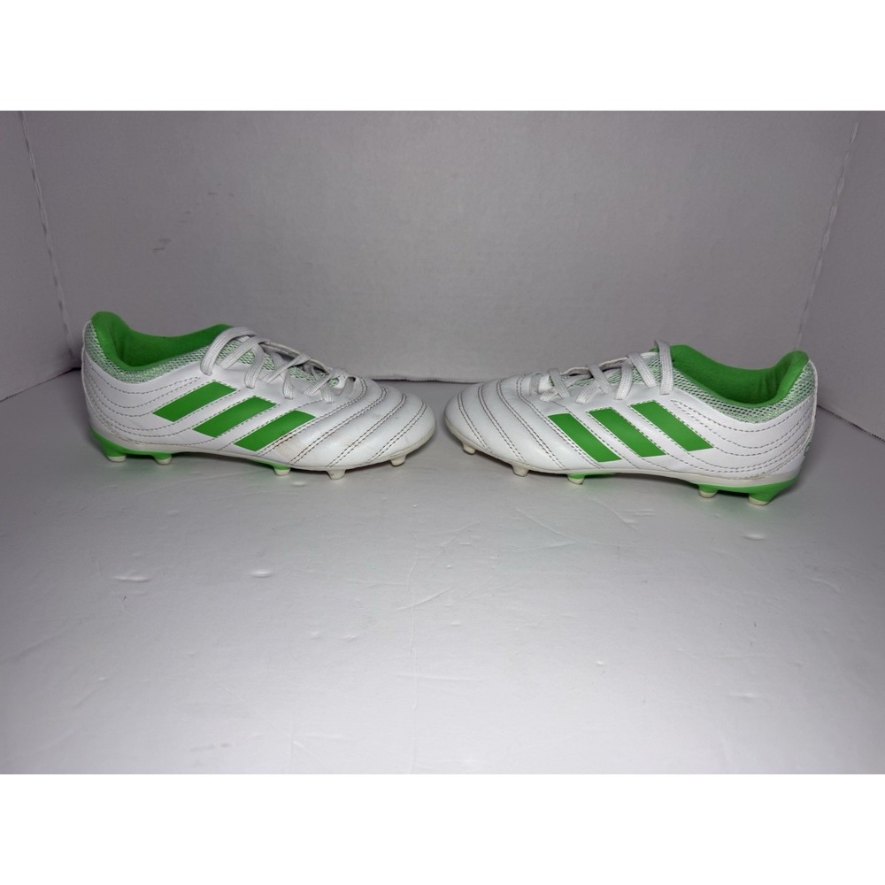Adidas Copa 19.3 FG J White/Lime Size 12.5 Kids Soccer Cleats 698001